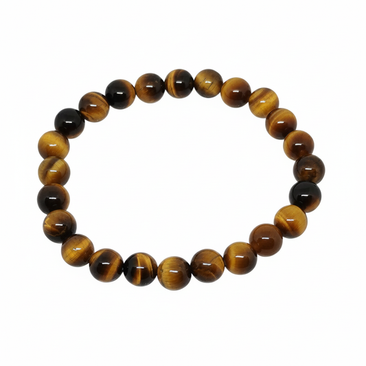 Bracelet en perles - Oeil de Tigre EXTRA (8 mm)