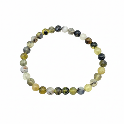 Bracelet en perles - Opale Verte (6 mm)