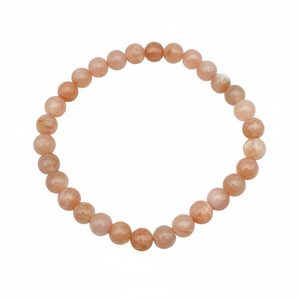Bracelet en perles - Pierre de Soleil (6 mm)