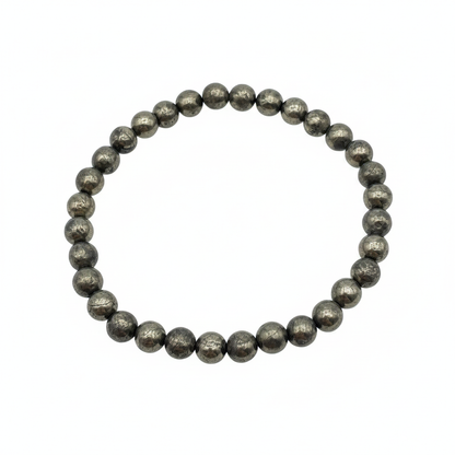 Bracelet en perles - Pyrite (6 mm)