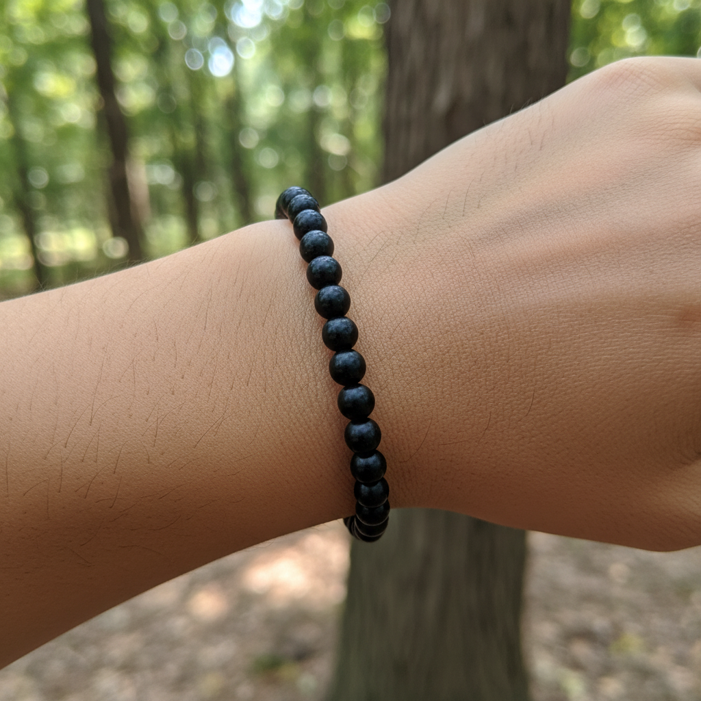 Bracelet en perles - Shungite (6 mm)