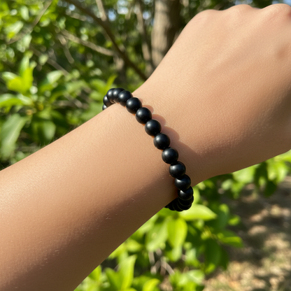 Bracelet en perles - Shungite (8 mm)