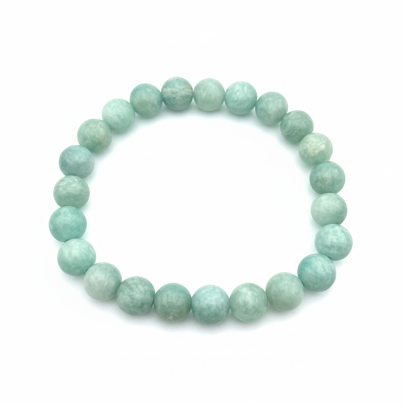 Bracelet en perles - Amazonite (8 mm)