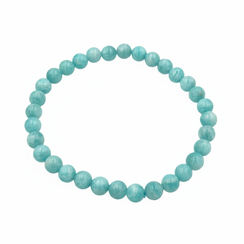 Bracelet en perles - Amazonite EXTRA (6 mm)