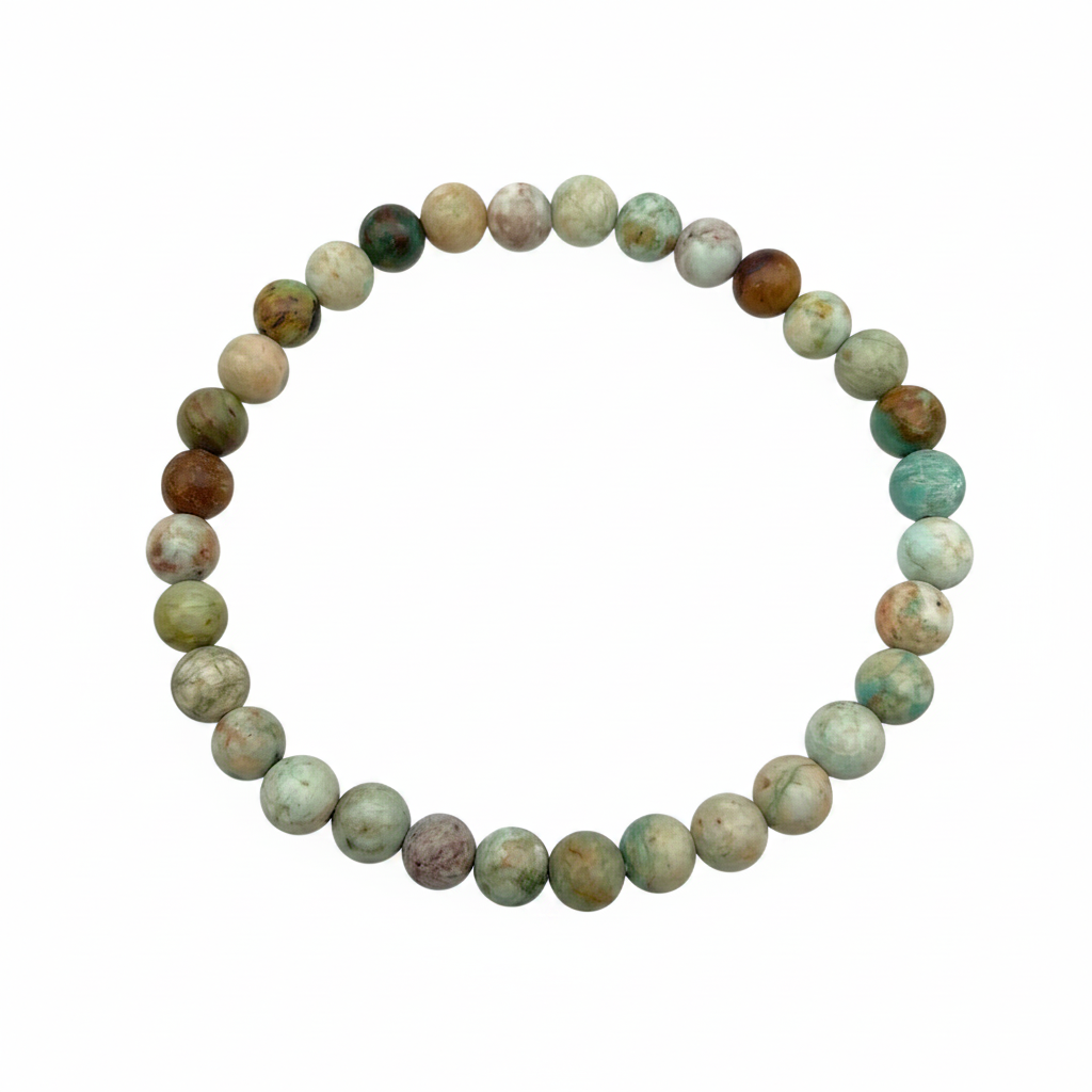 Bracelet en perles - Turquoise (6 mm)