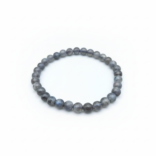 Bracelet en perles - Labradorite (6 mm) EXTRA