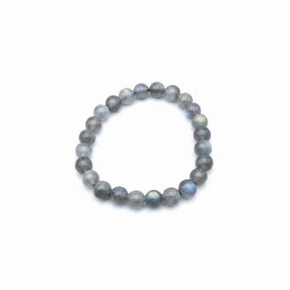 Bracelet en perles - Labradorite (7 mm) - Longueur 17 cm - EXTRA