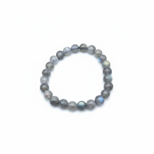 Bracelet en perles - Labradorite (7 mm) - Longueur 17 cm - EXTRA