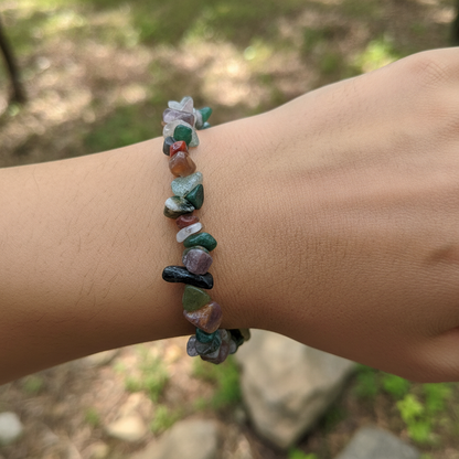 Bracelet baroque en Agate indienne (Collection Femme / Enfant)