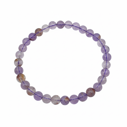 Bracelet en perles - Améthyste Fantôme / Super Seven (6 mm)