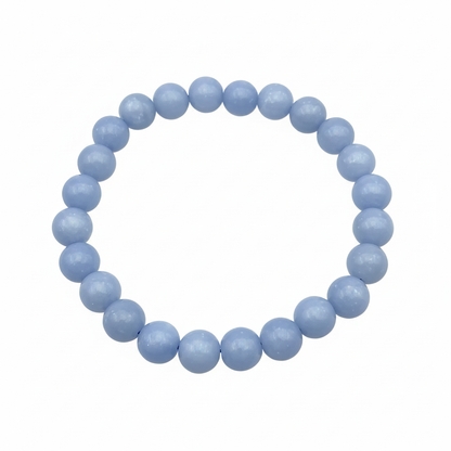 Bracelet en perles - Angelite (8 mm)