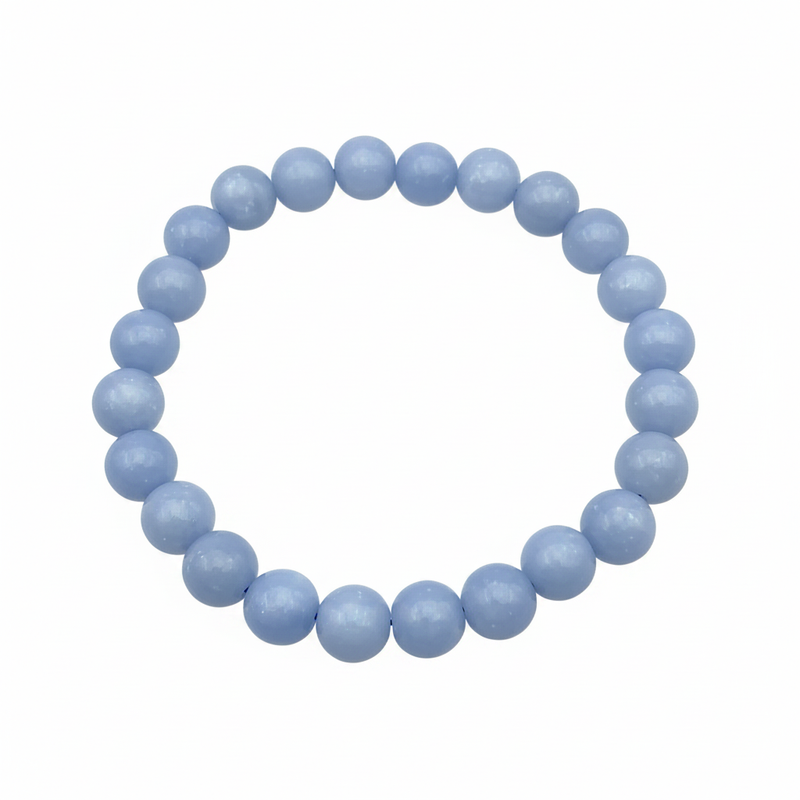 Bracelet en perles - Angelite (8 mm)