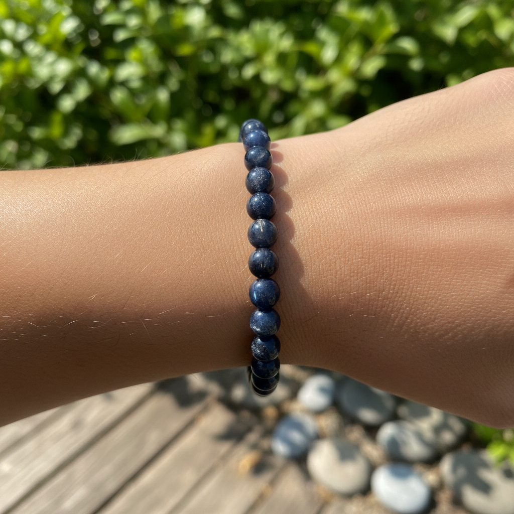Bracelet en perles - Astrophyllite (6 mm)