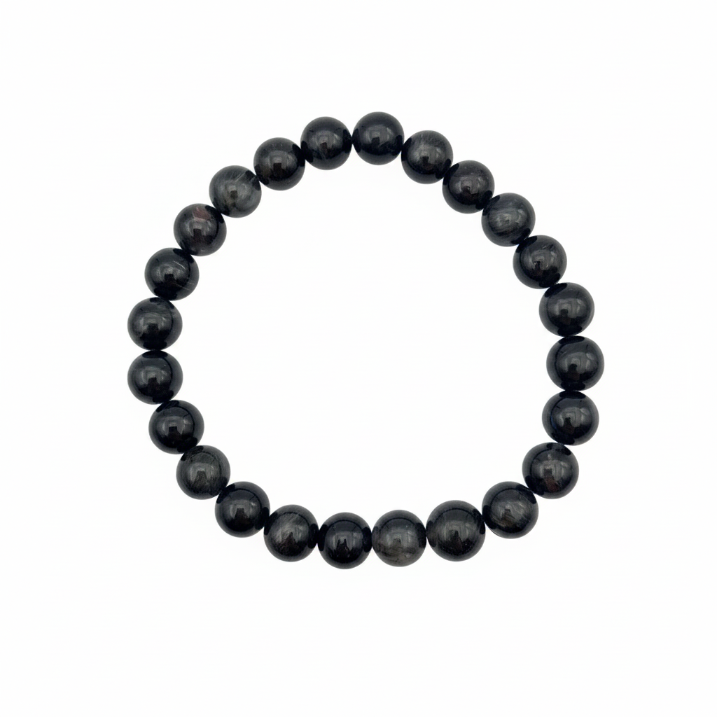 Bracelet en perles - Astrophyllite (8 mm)