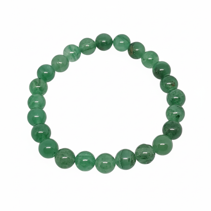 Bracelet en perles - Aventurine Verte (8 mm)