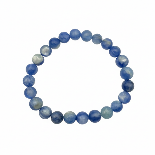 Bracelet en perles - Cyanite (8 mm)