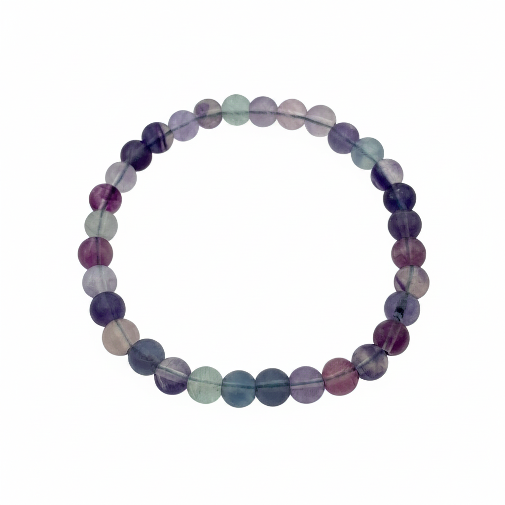 Bracelet en perles - Fluorite EXTRA (6 mm)
