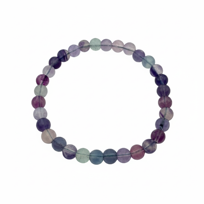 Bracelet en perles - Fluorite EXTRA (6 mm)