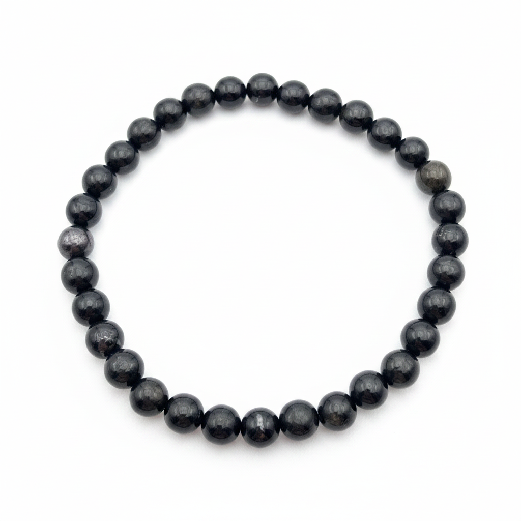 Bracelet en perles - Hyperstene (6 mm)