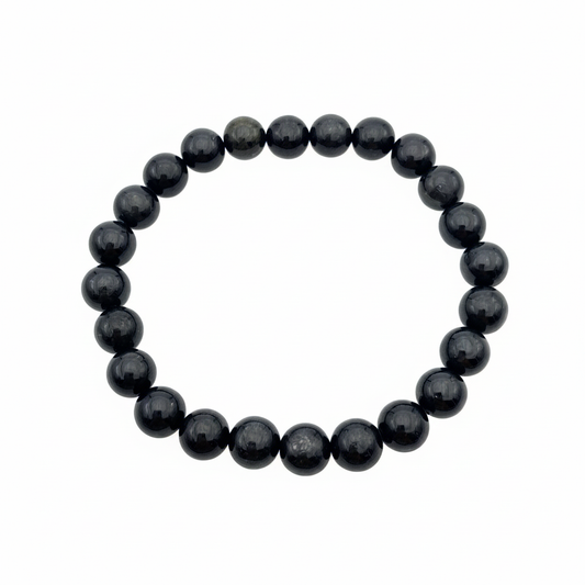 Bracelet en perles - Hyperstene (8 mm)