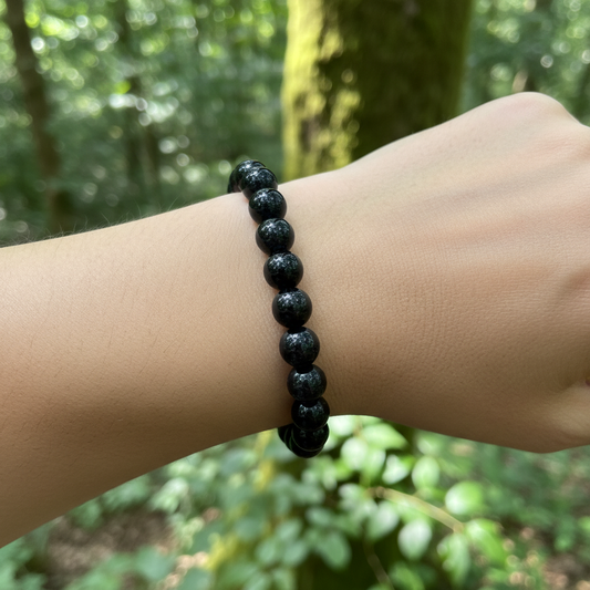 Bracelet en perles - Hyperstene (8 mm)