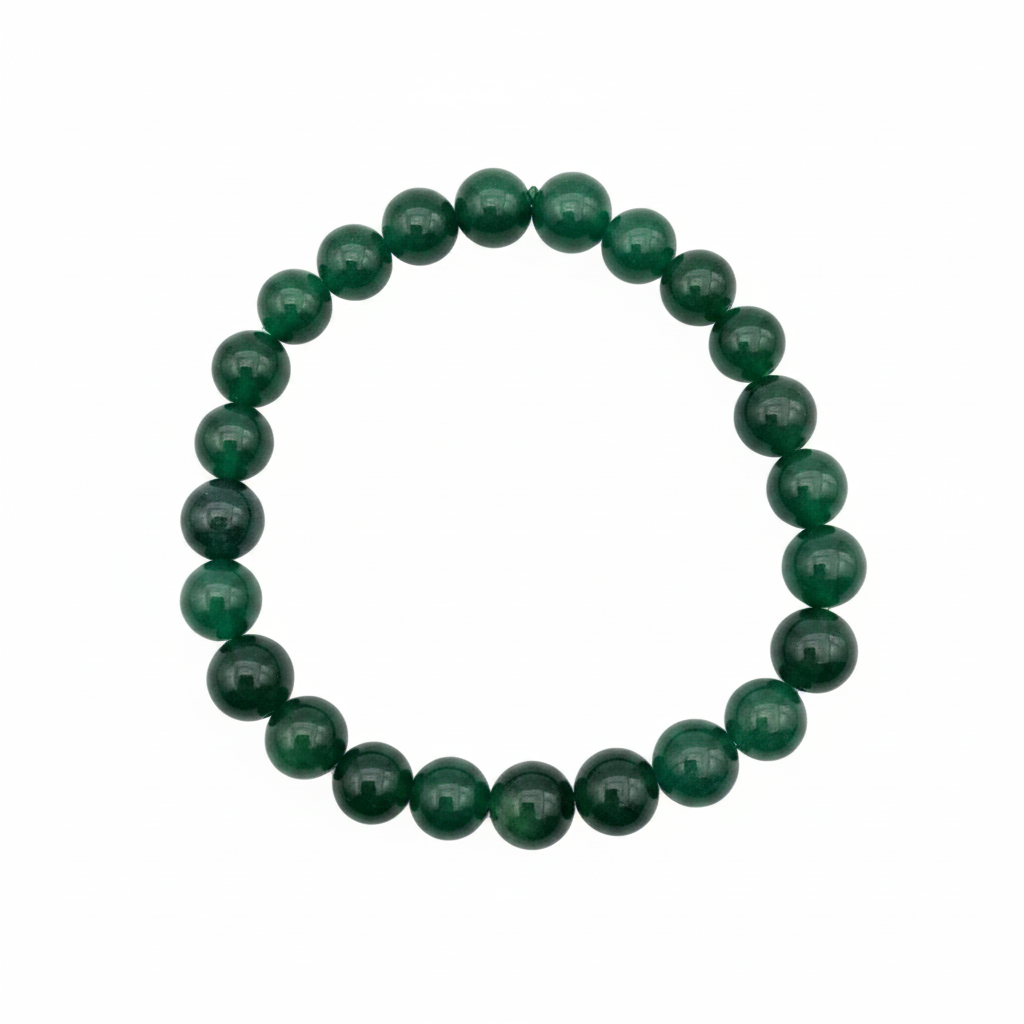 Bracelet en perles - Jade de Birmanie (8 mm)