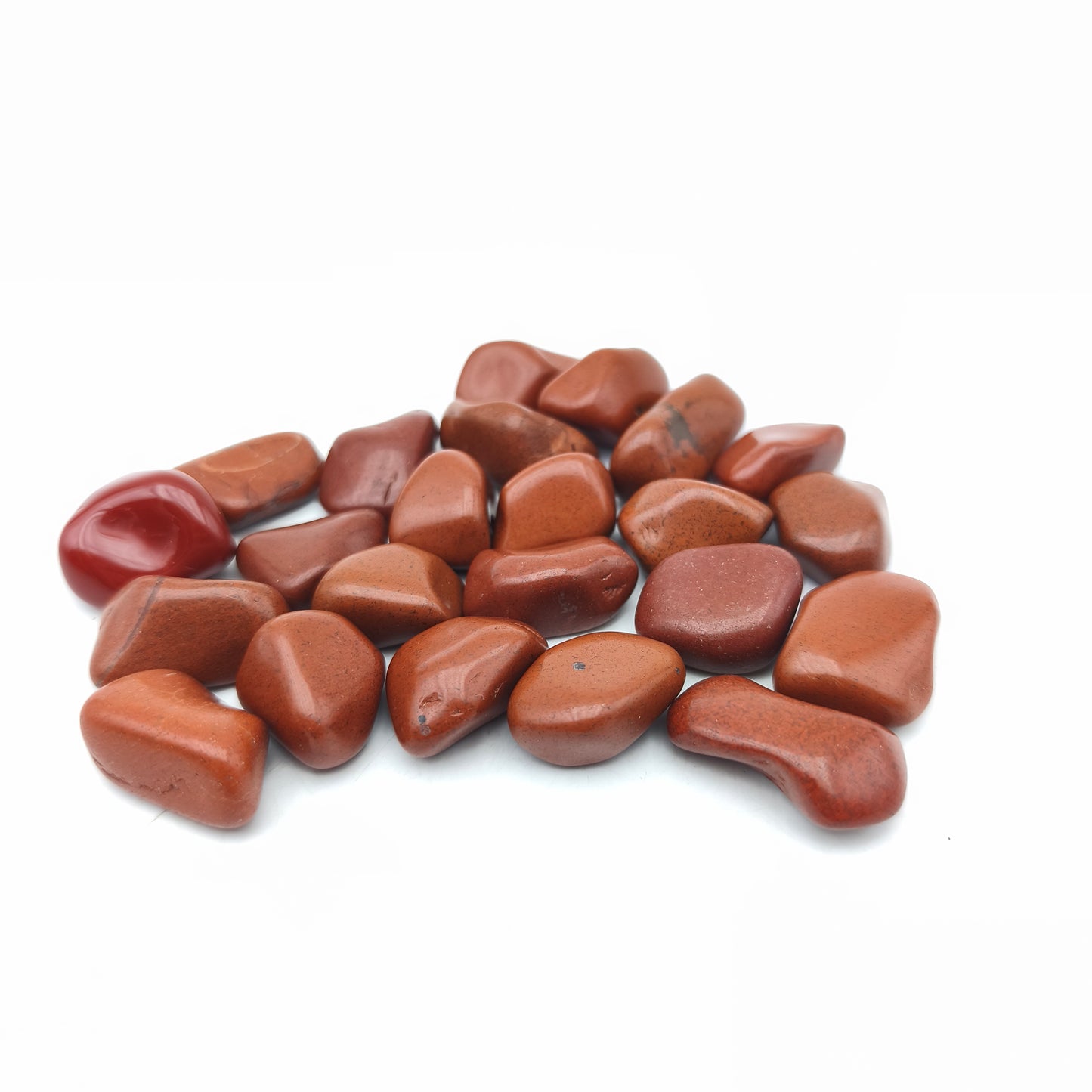 Pierres Roulées - Jaspe Rouge (200 g)