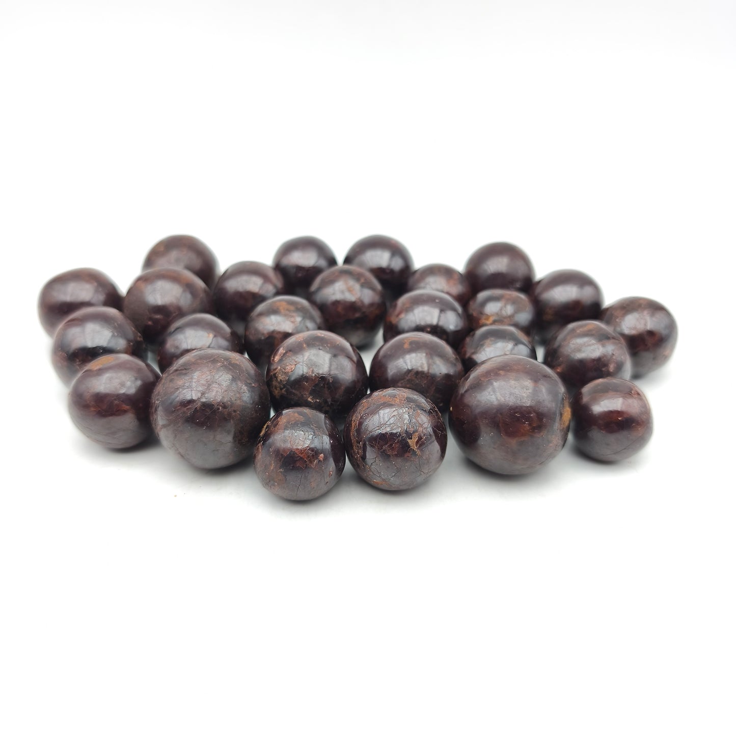 Pierres Roulées - Grenat ronde EXTRA(T4) (200 g)