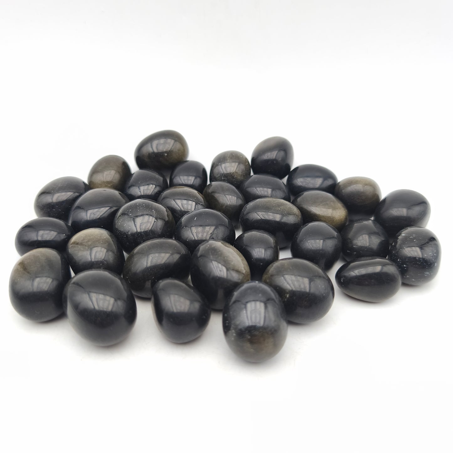 Pierres Roulées - Obsidienne dorée (200 g)