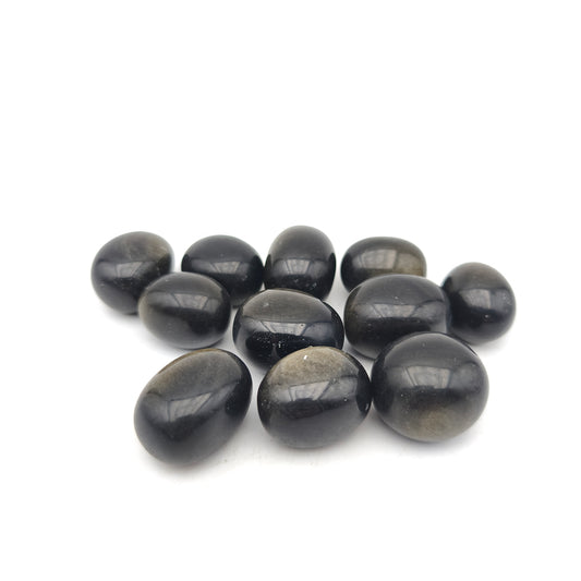 Pierres Roulées - Obsidienne dorée (200 g)