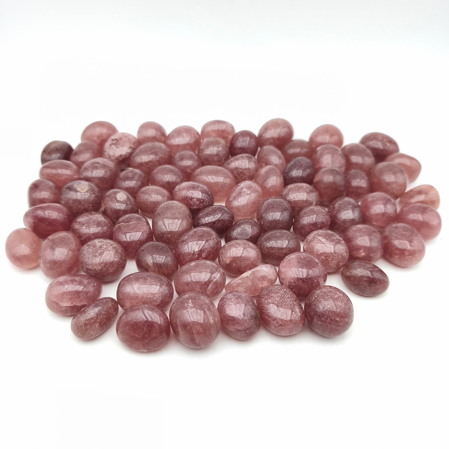 Pierres Roulées - Quartz "Morango" (200 g)