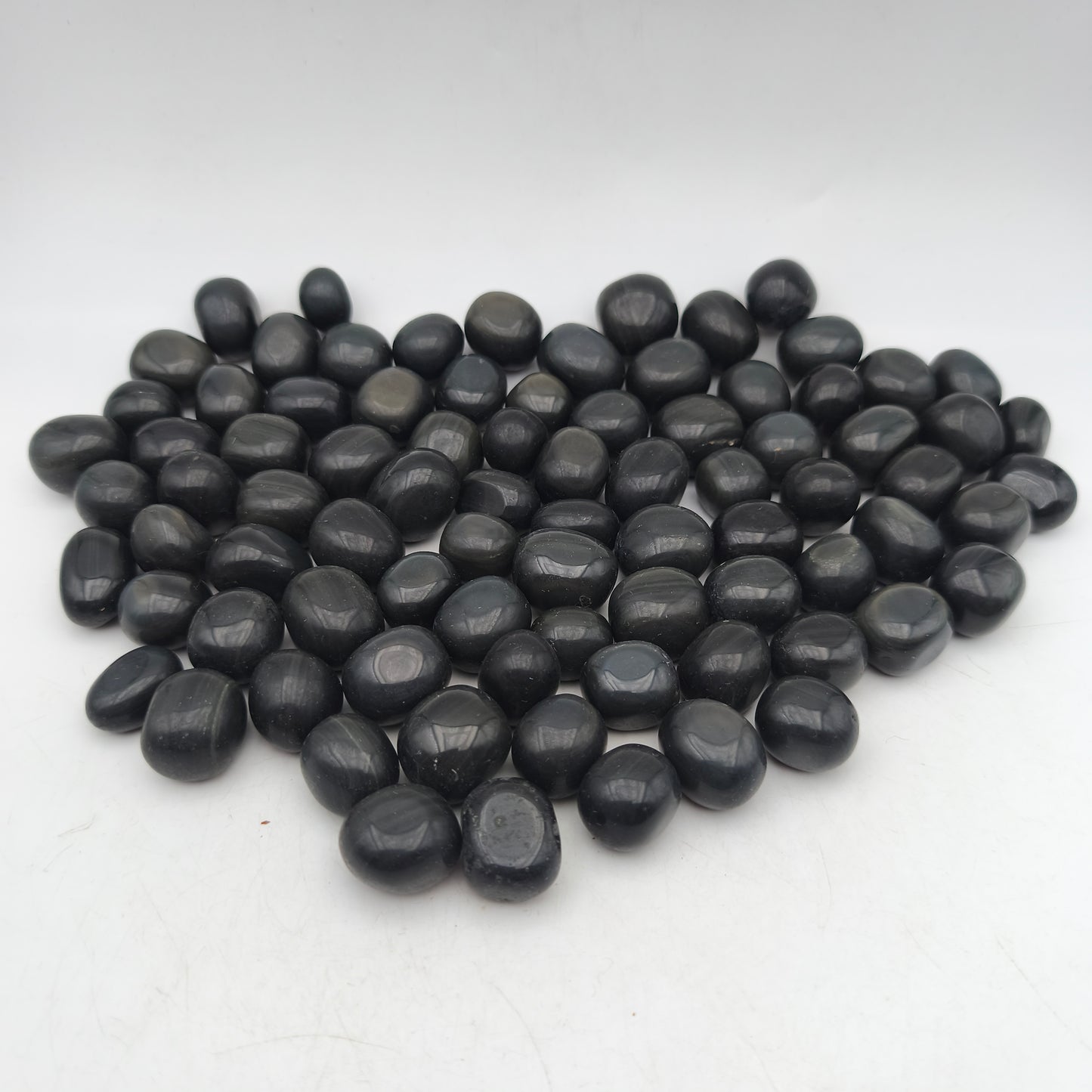 Pierres Roulées - Obsidienne Noire Arc-en-Ciel (200 g)