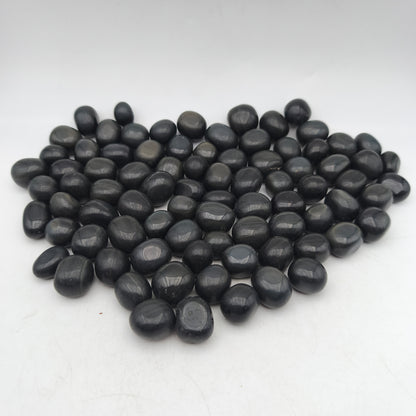 Pierres Roulées - Obsidienne Noire Arc-en-Ciel (200 g)