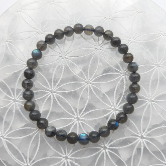 Bracelet - Labradorite (6 mm) EXTRA