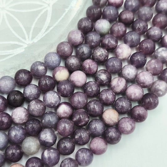 Rang - Lépidolite  AA (8 mm)