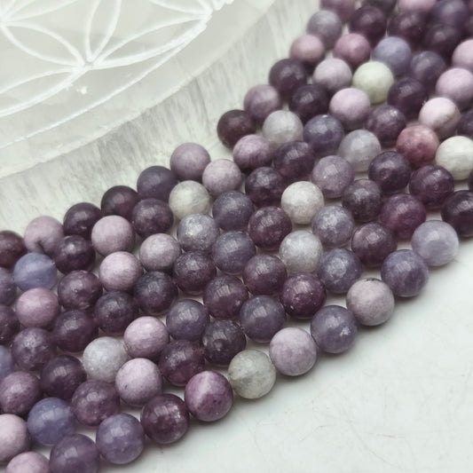 Rang - Lépidolite  AA ( 6 mm)