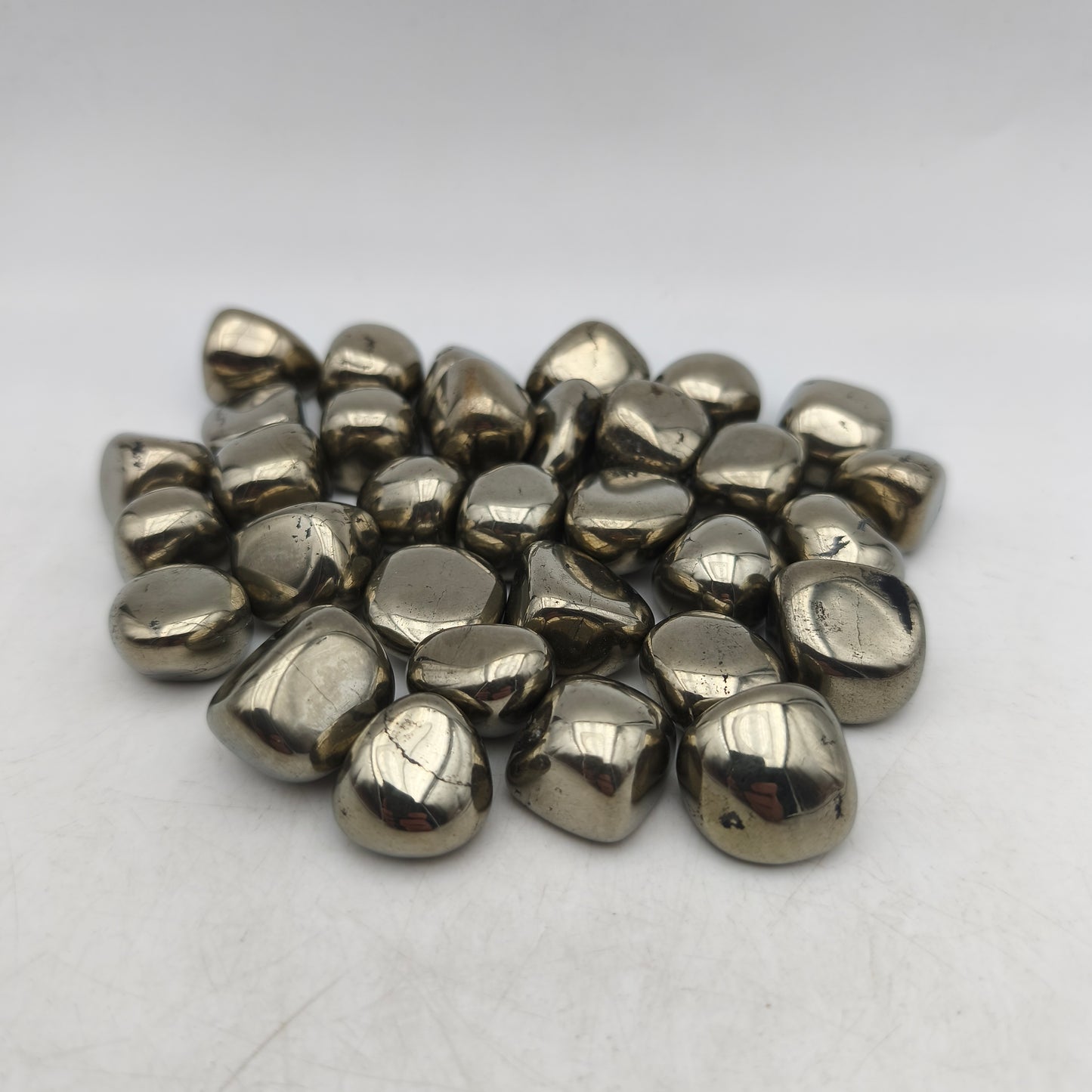 Pierres Roulées - Pyrite - EXTRA - (200 g)