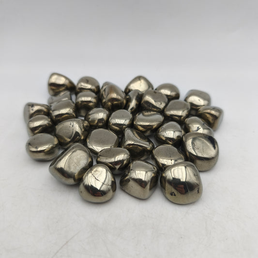 Pierres Roulées - Pyrite - EXTRA - (200 g)