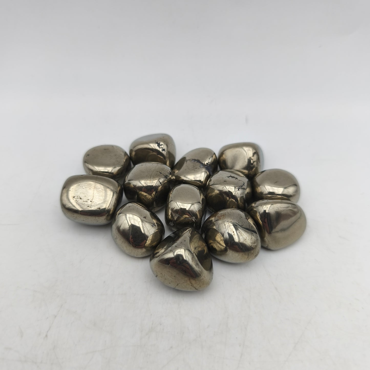 Pierres Roulées - Pyrite - EXTRA - (200 g)