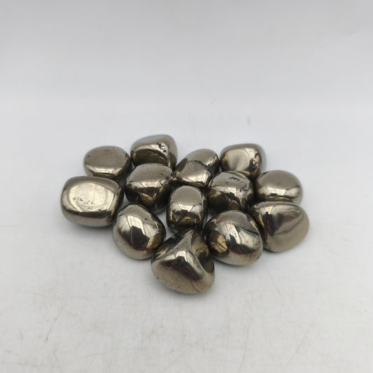 Pierres Roulées - Pyrite - EXTRA - (200 g)