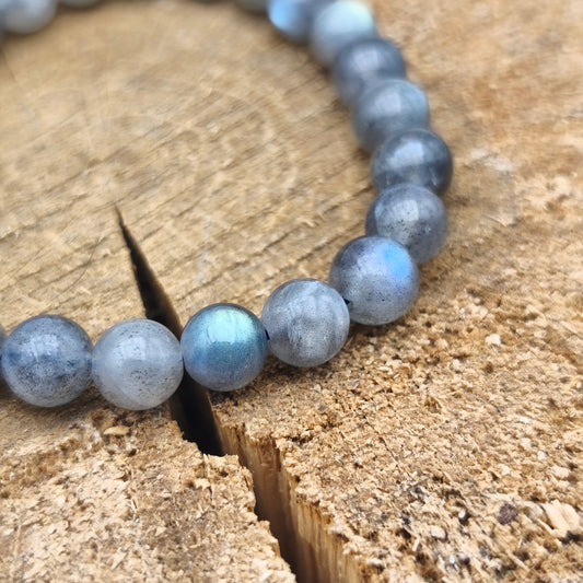 Bracelet - Labradorite (7 mm) - Longueur 17 cm - EXTRA