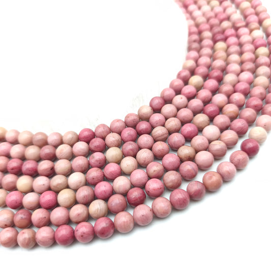 Rang de perles - Rhodonite (8 mm) EXTRA