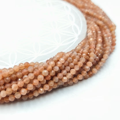 Rang facetté - Pierre de soleil (4 mm)