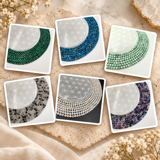 Pack Créateur Pierres Premium – 12 rangs 6 mm