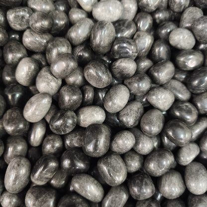 Pierres Roulées - Obsidienne Argentée - EXTRA - (200 g)