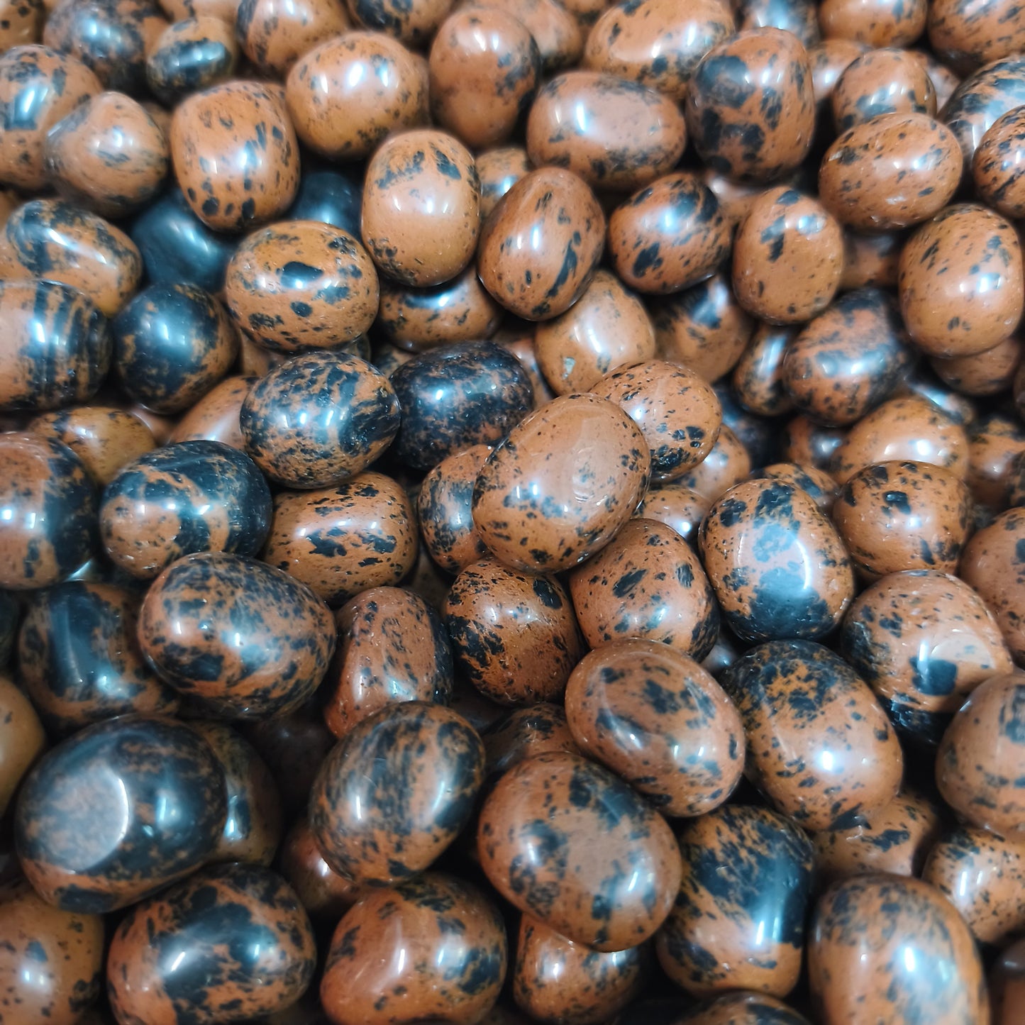 Pierres Roulées - Obsidienne Acajou / Mahogany - (200 g)