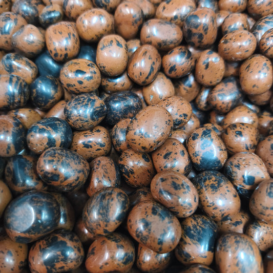 Pierres Roulées - Obsidienne Acajou / Mahogany - (200 g)