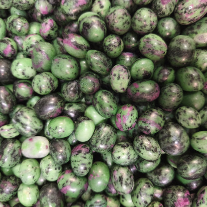 Pierres Roulées - Rubis / Zoïsite - (200 g)