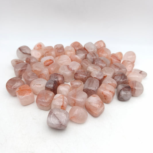 Pierres Roulées - Quartz hématoïde - (200 g)