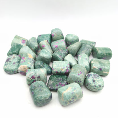 Pierres Roulées - Rubis / Fuschite - Taille 5 (200 g)